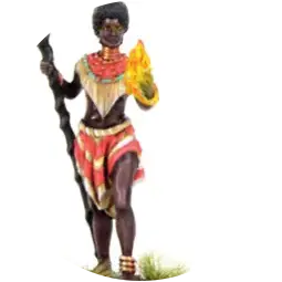 Flammenpriesterin